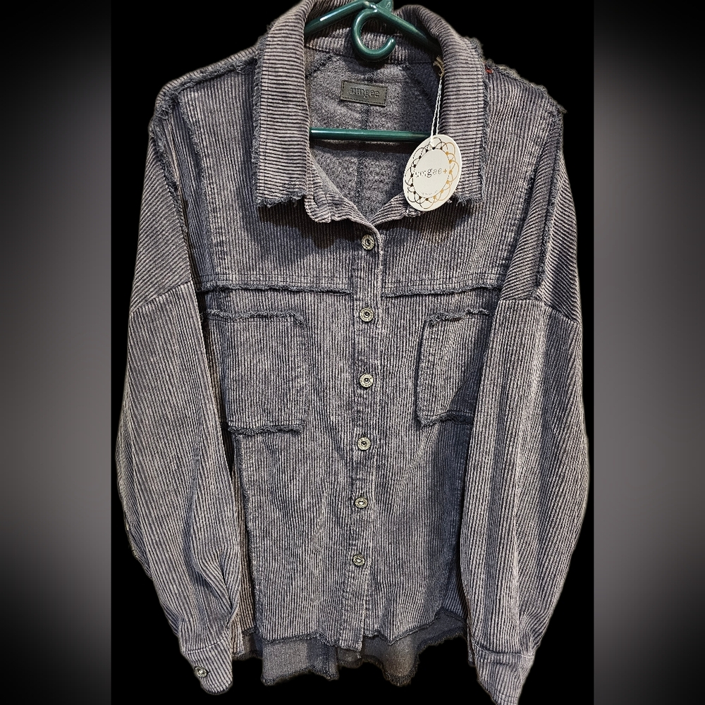 NWT Umgee Corduroy Shacket